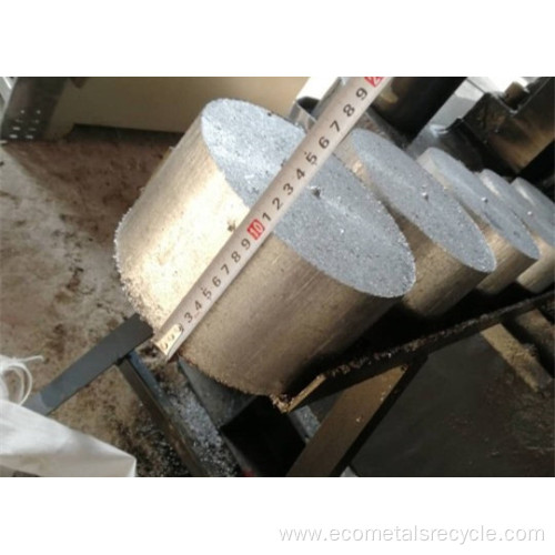Cylindrical Block Aluminum Crumbs Briquetting Machine